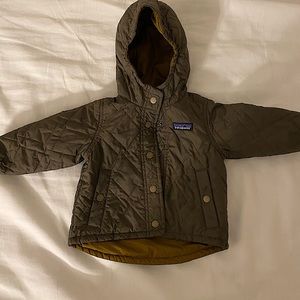 Patagonia Reversible Diamond Quilt Hooded Jacket